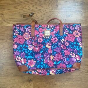 Dooney & Bourke Floral Canvas Tote Bag